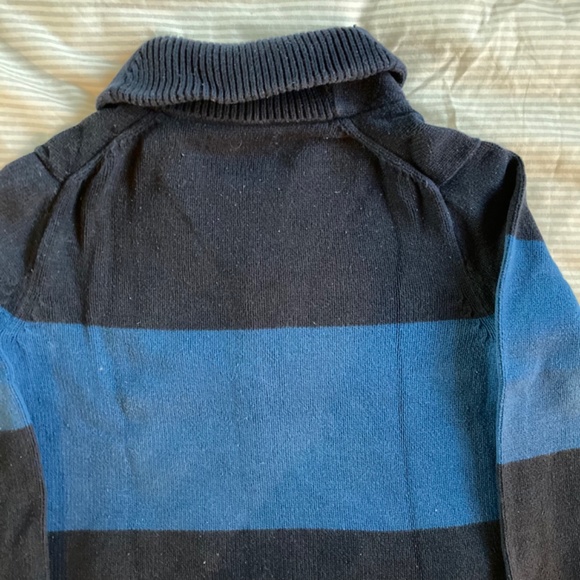 J.Crew Factory Colorblock Shawl-Collar Cardigan - Picture 4 of 5